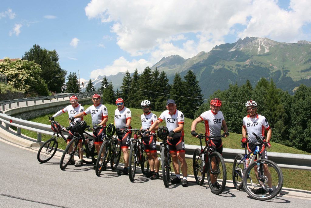 SIP kolesarji na svoji 10. turi, tokrat v Dolomitih