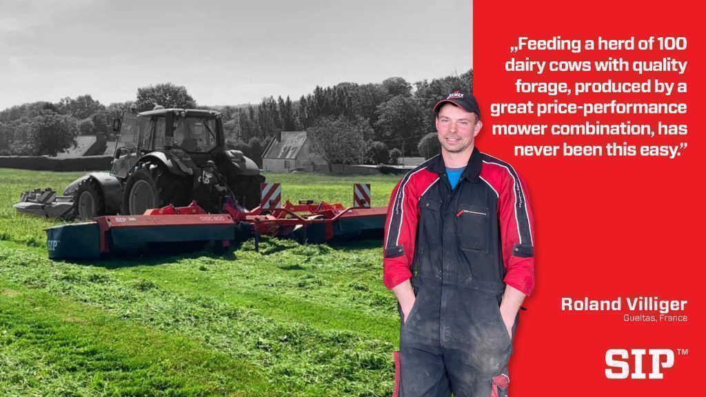 “Feeding a dairy cows with quality forage, has never been this easy”