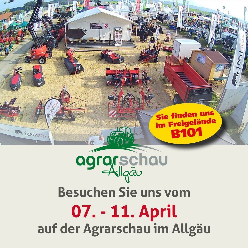 Agricultural show in Allgäu (Germany) with partner Eder